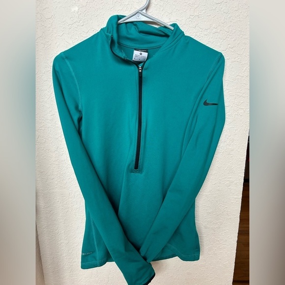 Nike Pro Dri-Fit 1/4 Zip Pull Over Shirt Size Medium - Picture 1 of 5